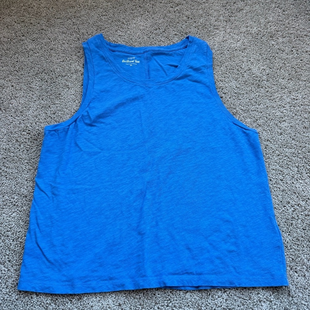 J. Crew Royal Blue Tank Top